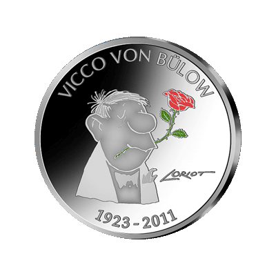Sammlermünze: 100. Geburtstag Vicco v. Bülow