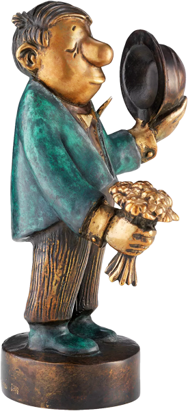 Skulptur: Der Blumenkavalier