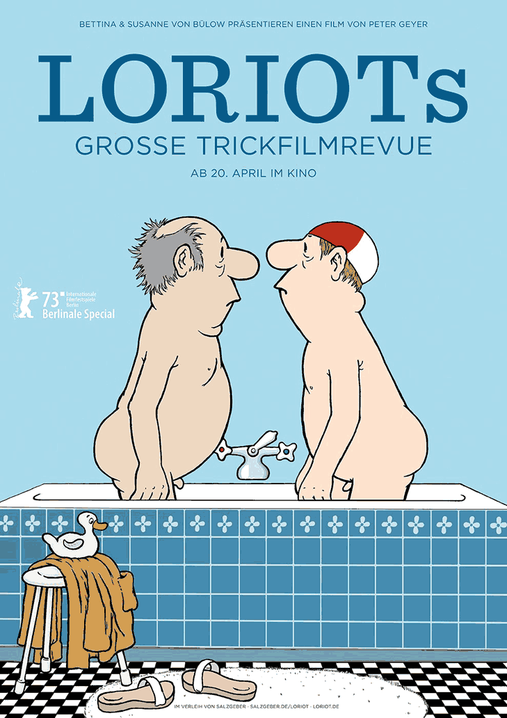 LORIOTs große Trickfilmrevue auf der Berlinale 2023